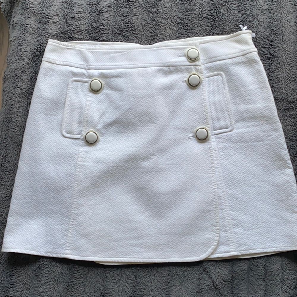 D&G White mini skirt